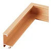 custom 12 inch free samples double sided glass aluminum picture/photo frame profile connector hinges photo booth frame