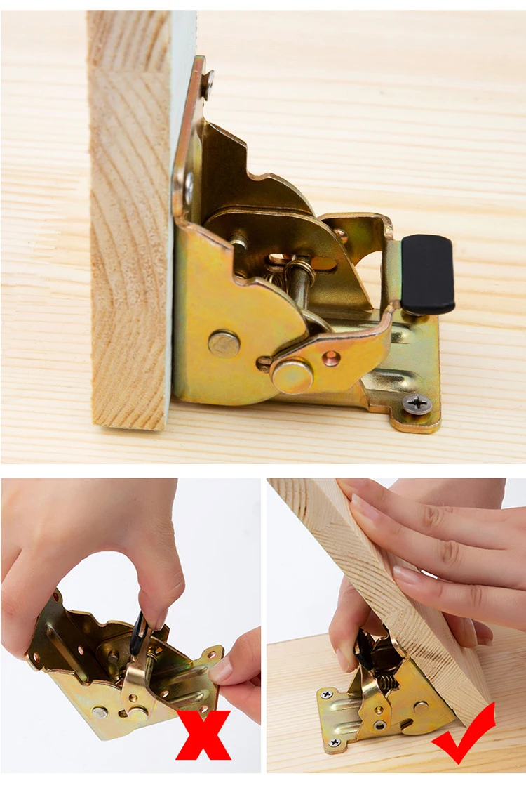 90 Degree Hinges Folding Brackets Folding Table Leg Bracket Furniture