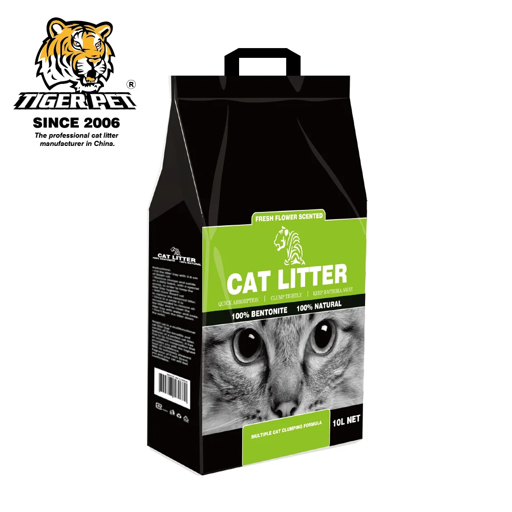 non-clumping clay cat/kitty litter scented 14 lb bag activated