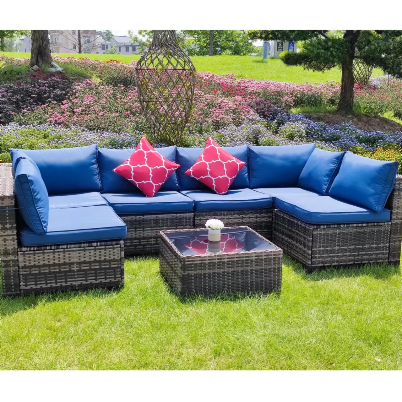 Modern High Quality Outdoor Patio Furniture Garden Allweather Rattan