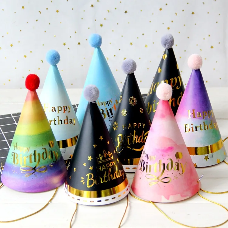 Birthday Party Hats Fun Celebration Kit 