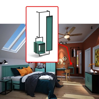 Firma Design Stahl Königin Größe Schlafsaal Einzigen Loft Bett Rahmen