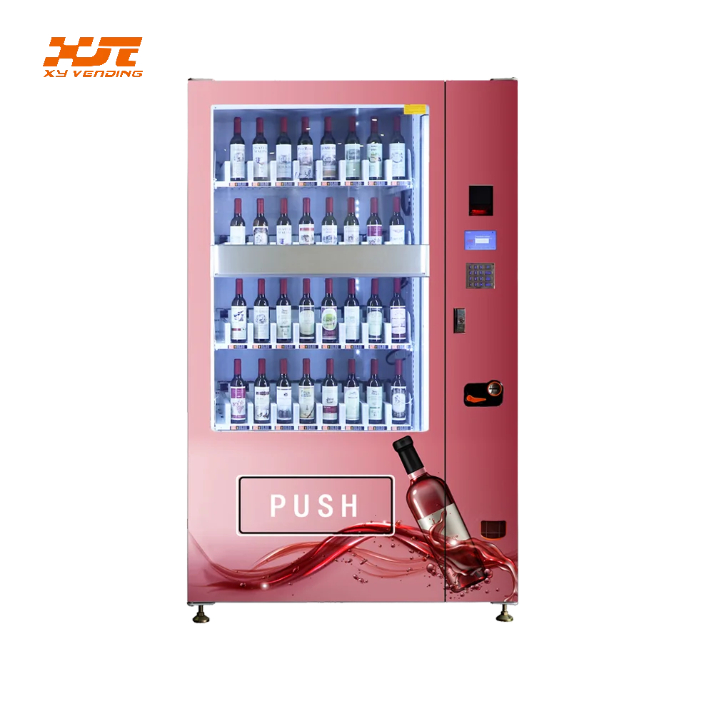 beer vending machine with id scanner