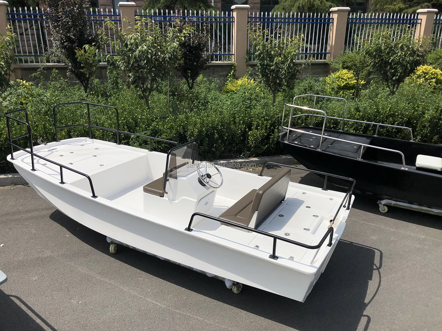 Liya River Fiberglass Twin Hulls Boat Small Fishing Boat Buy