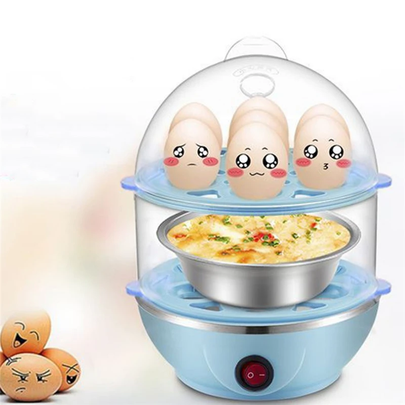 Tivray Smart Home Appliances Egg Steamer Double Layer Automatic Egg