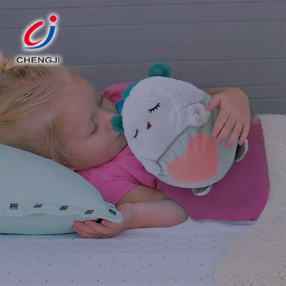 Soft plush animal bedtime music star night light sleep sound machine baby toy
