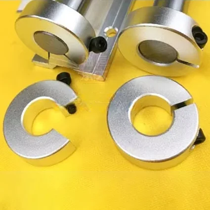 product stainless steel slider positioning locking stop sleeve guide rail limit sbr bearing fixed ring 12 16 20 25 30 35 40-10