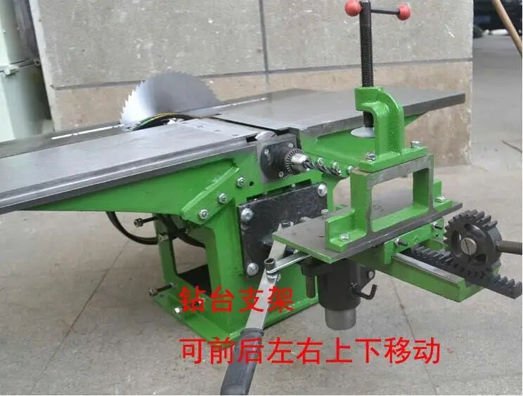 Height Adjustable Threeinone Hg200 3580rpm Woodworking Table Planer