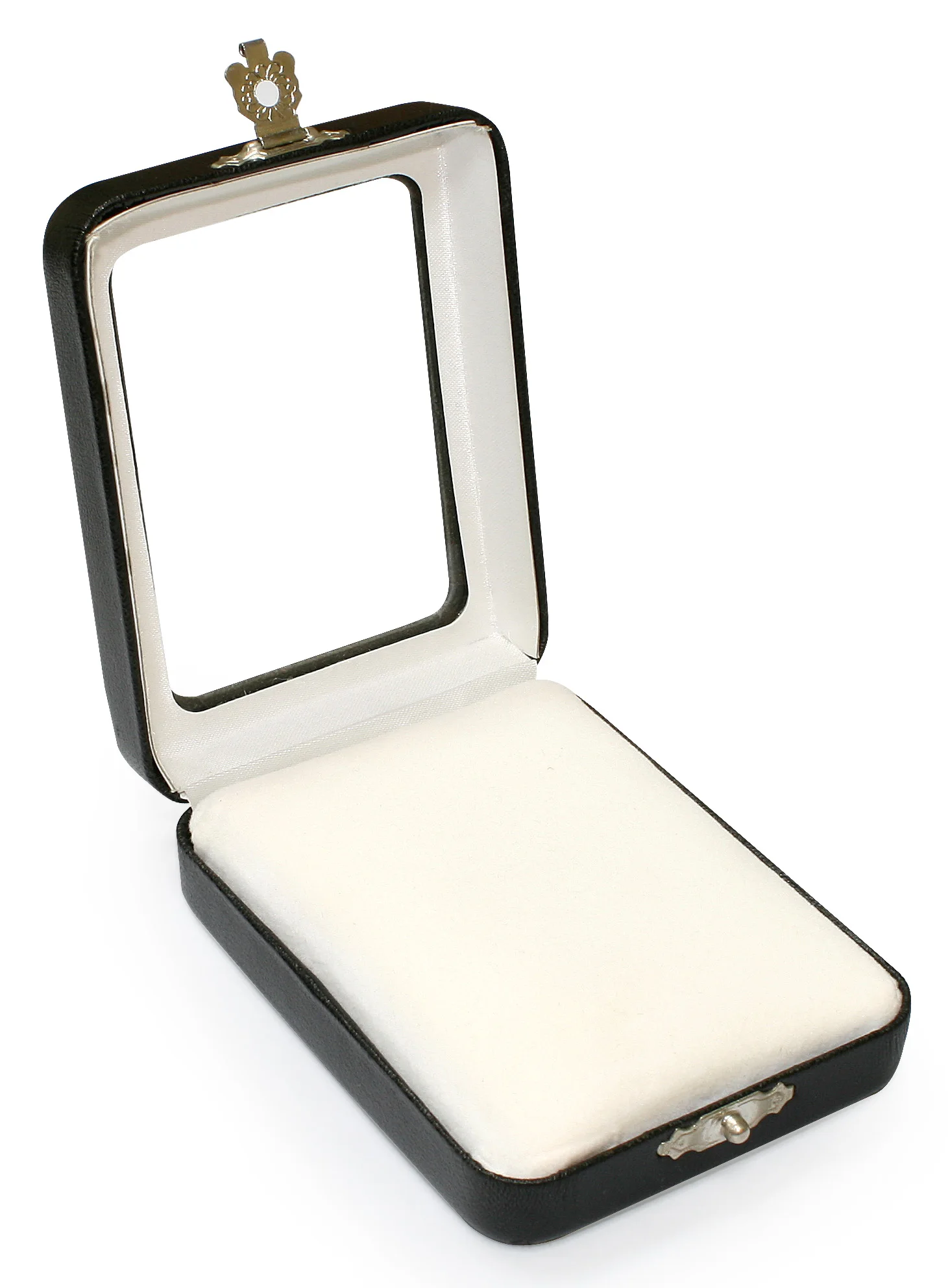 高品质钻石展示盒,带pu皮革宝石展示盒宝石盒