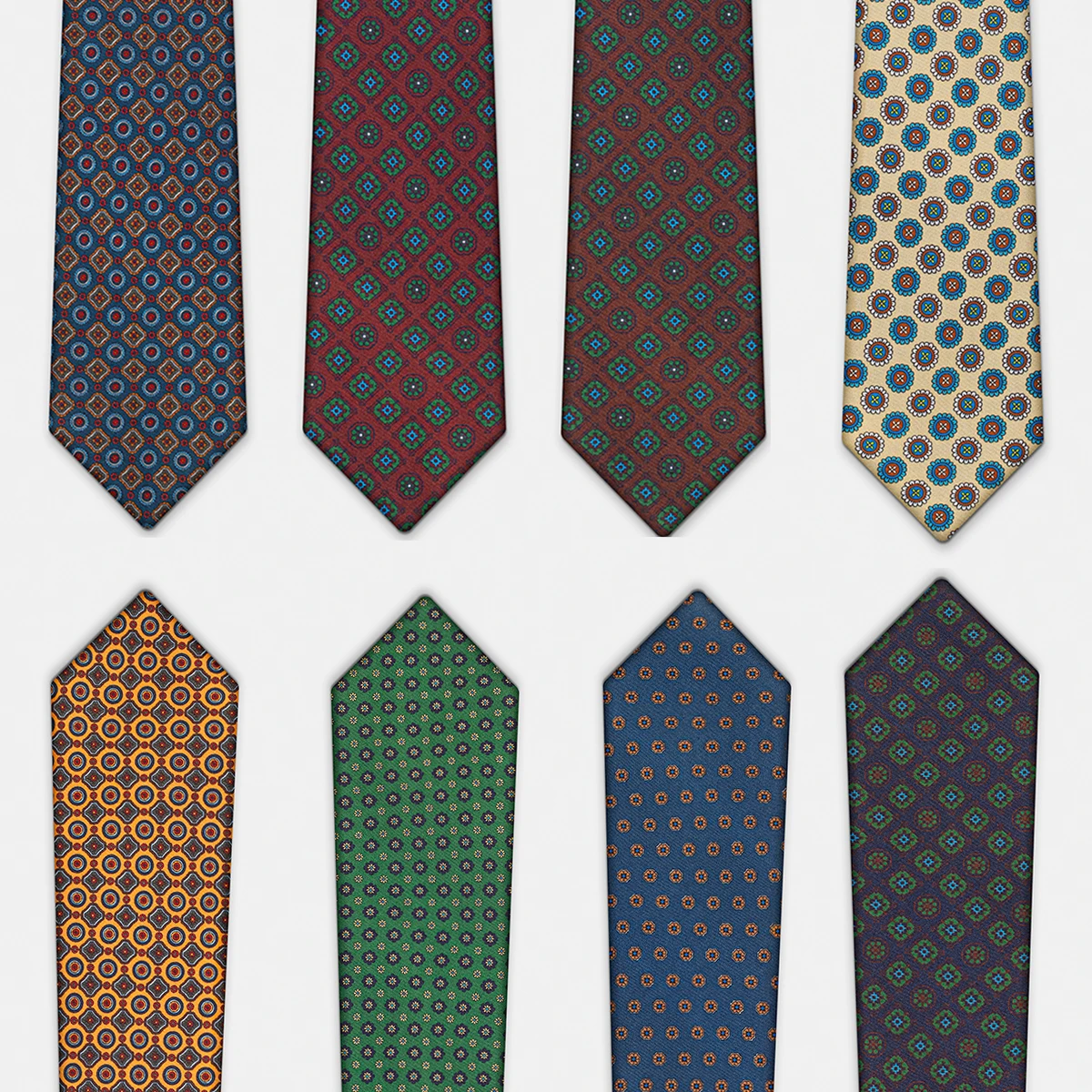 High Quality 100% Silk Necktie 150*8.5 Cm Handmade Formal Mens Ties ...