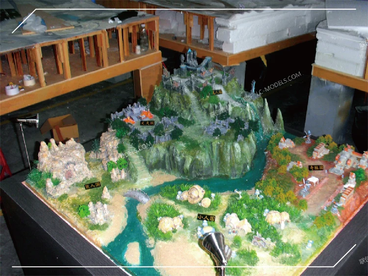 Game scene model --03
