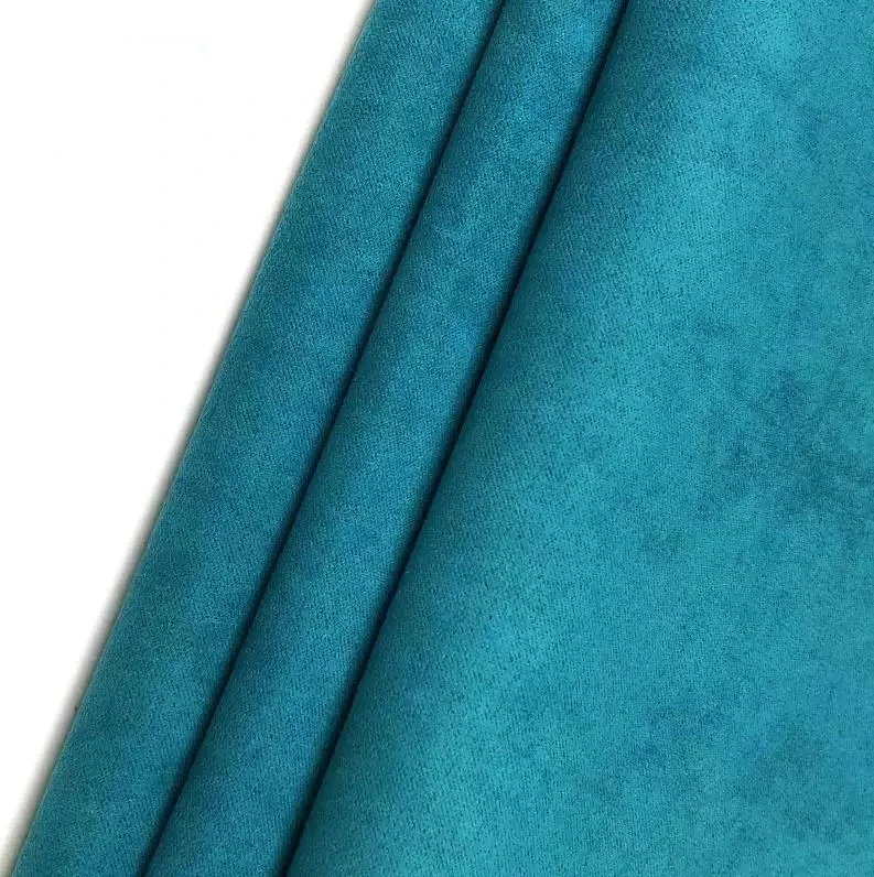 高品质 75d * 225d 100% 聚酯绒面沙发面料