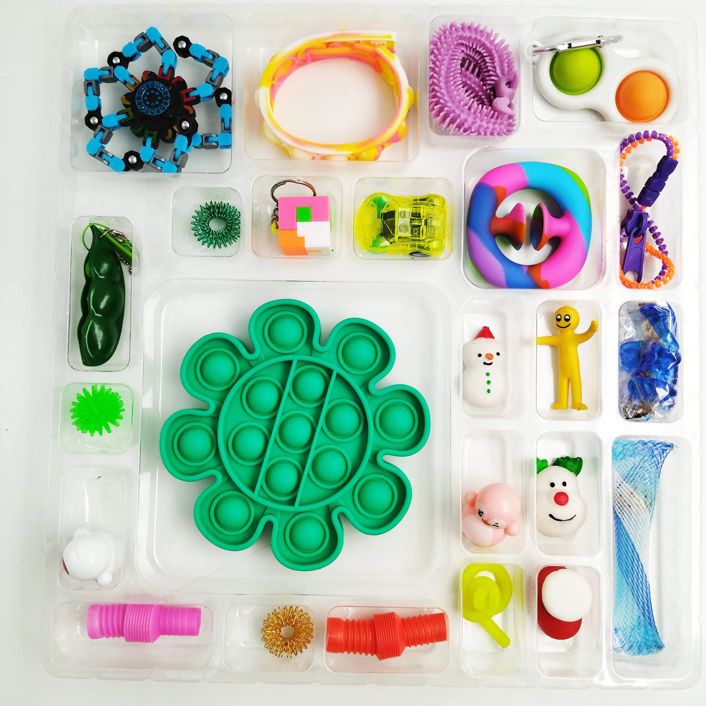 Wholesale Flip Fidget Toy Poppet Fidget Game Christmas Advent Calendar