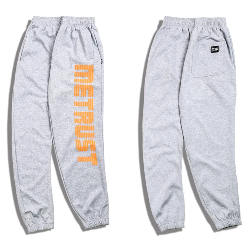 gray cotton sweatpants