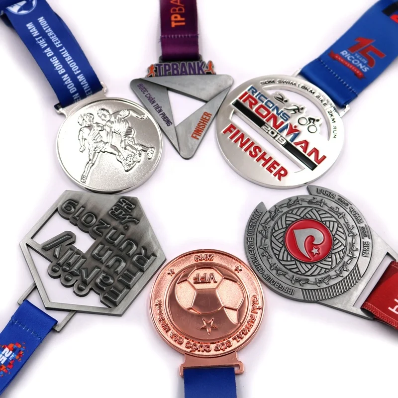 Manufacturer Custom Made Creative Custom Logo sport running Metal Marathoz Medal