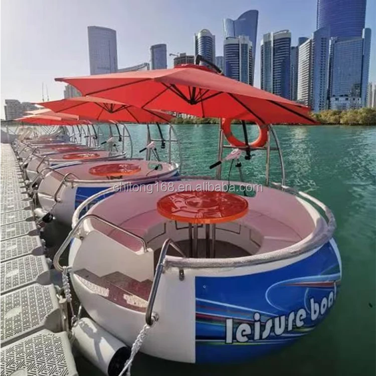 Water Leisure Bbq Donut Boat Party Picnic Grill Boat - Buy Bbq Donut ...