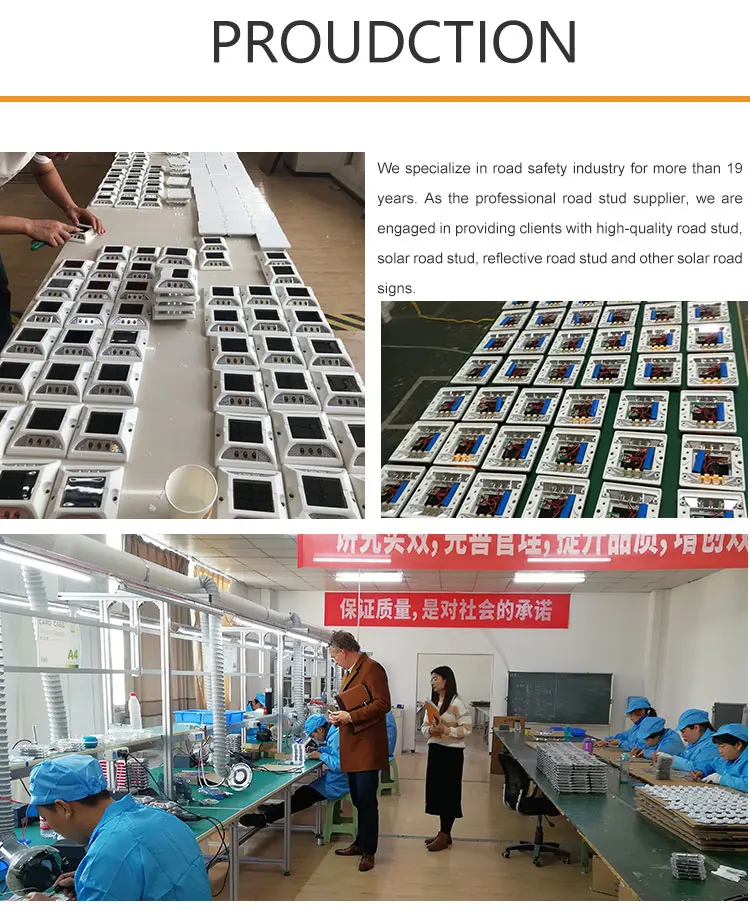 IP68 high brightness driveway motorway green aluminum solar led road marker studs