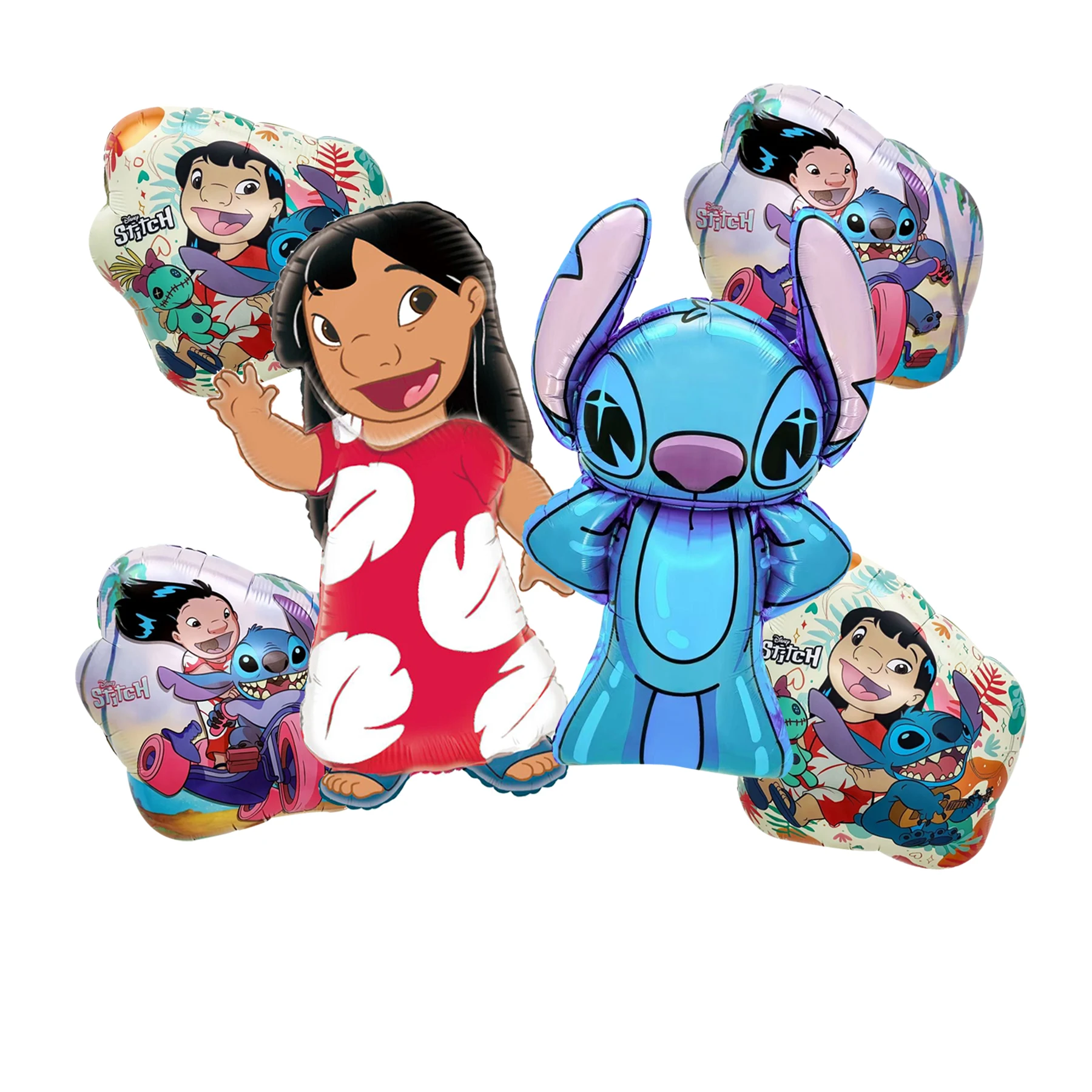 Lilo Stitch Balloon Lilo Angel Party Decoration Cartoon Balloon - Buy ...