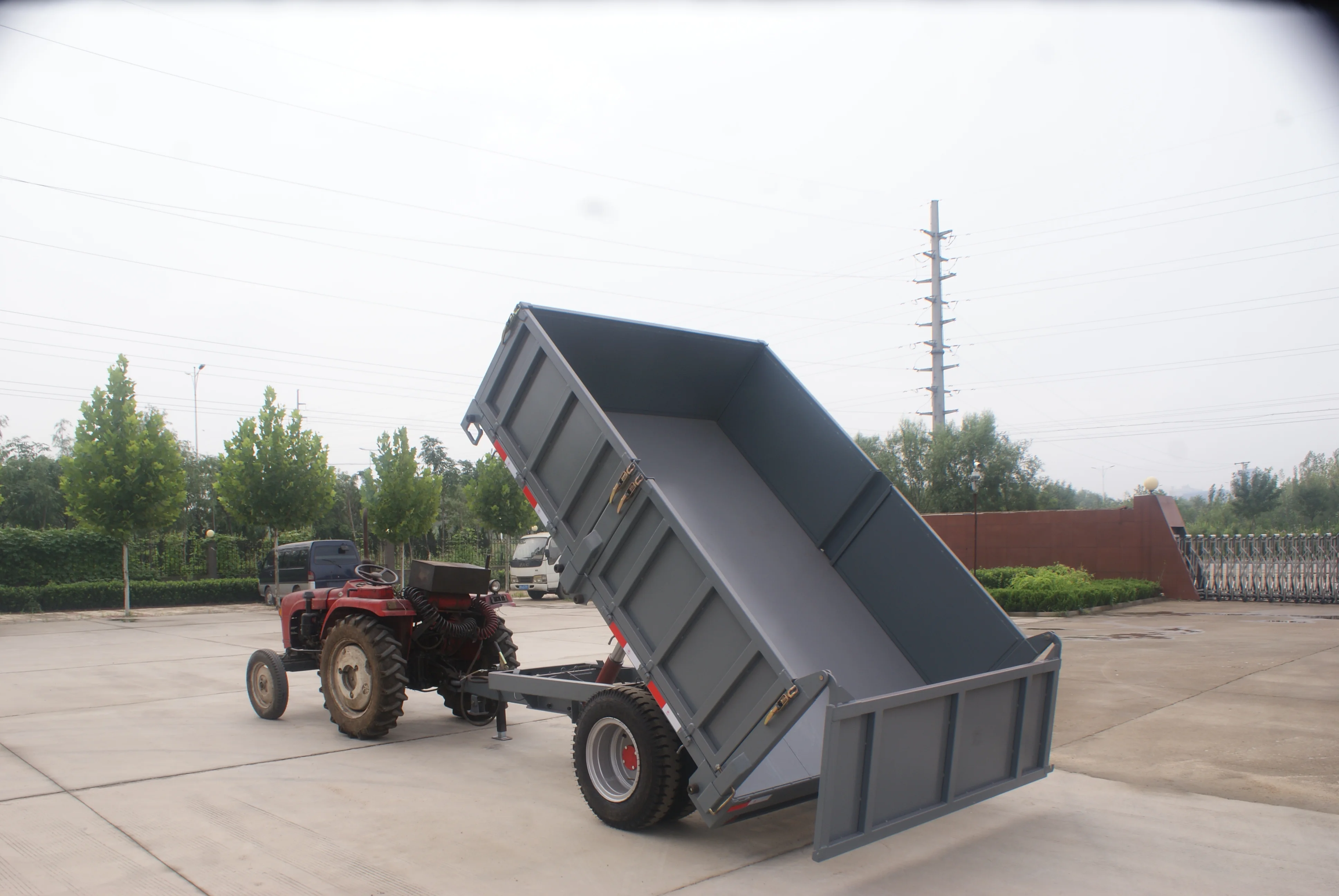 7cx-3t single axle tractor trailer