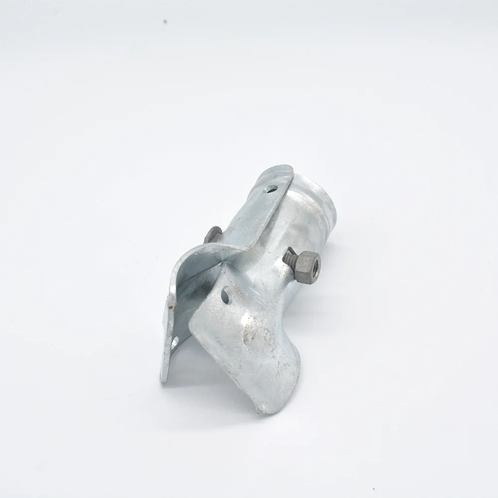Galvanized Steel Chain Link 1 3/8" X 1 3/8" End Rail Clamp Buy End Rail Clamp,1 3/8" End Rail
