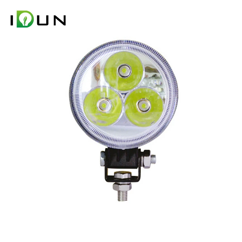 Work Lamp For Jeep Compass Car LED Bulb  Fog Light Lens Angel Eye Daytime Running Light 10-60V
