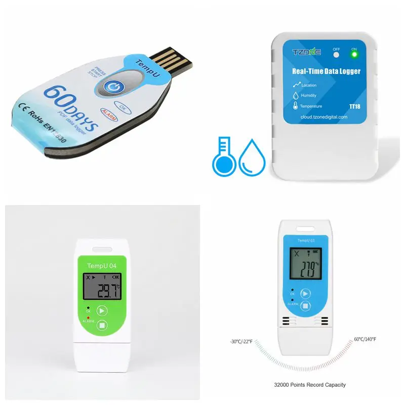 Cold Storage PT100 Ultra Data Logger Bluetooth USB Temperature Metre With  Probe - Buy Cold Storage PT100 Ultra Data Logger Bluetooth USB Temperature  Metre With Probe Product on