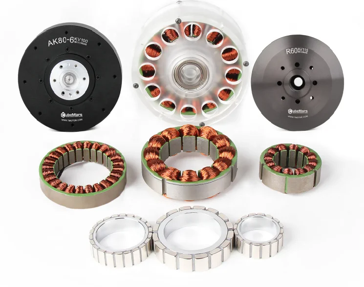 Tmotor Custom 12v 24v 48v Brushless Frameless Servo Low Speed