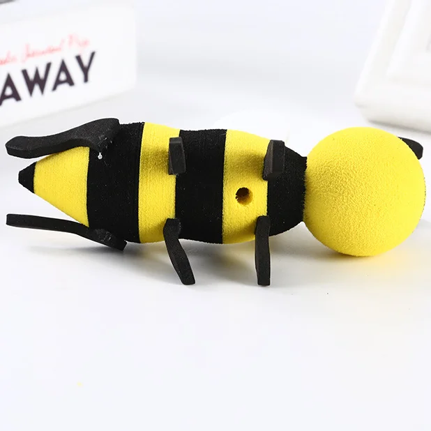 UNKEI Lovely Honeybee Bee Queen Car Antenna Topper Universal Automobile Antenna Foam Ball Decorations,1# 