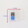 Latest vape pods plastic packaging retail cartridge clamshell blister package vape cartridge packaging fit for juul pods