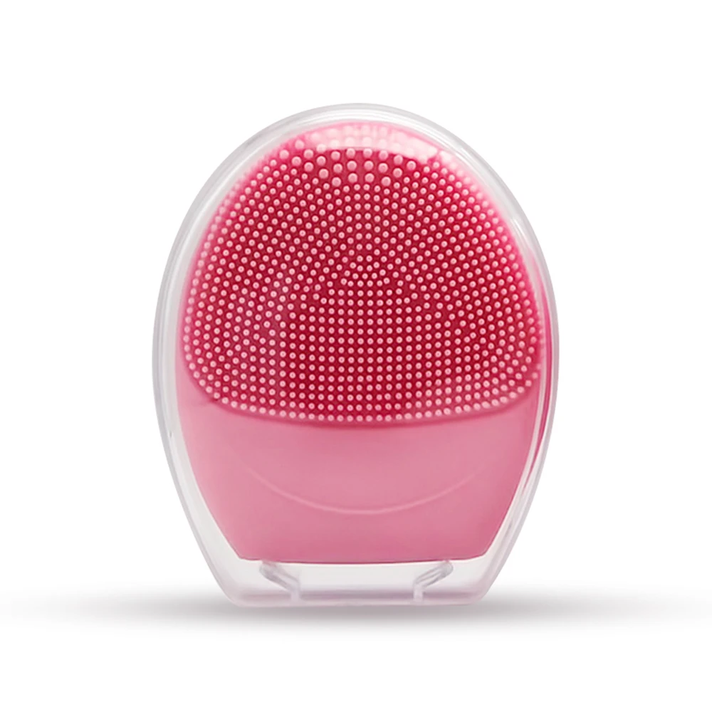 2020 Electric Ultrasonic Mini Double Side Waterproof Silicone Massager Skin Face Cleansing Brush.jpg