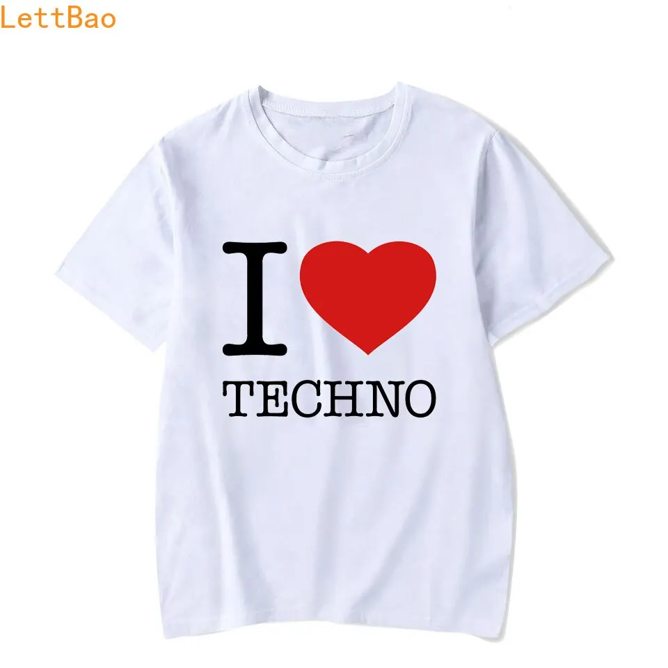 i love techno shirt