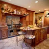European style antique complete kitchen with island
