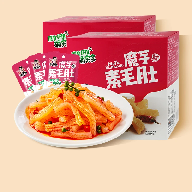 
Chinese konjac healthy low calories vegan snack spicy fast food 