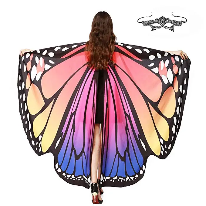 P497 Butterfly Wings For Women Western Belly Dance Big Butterfly Wings