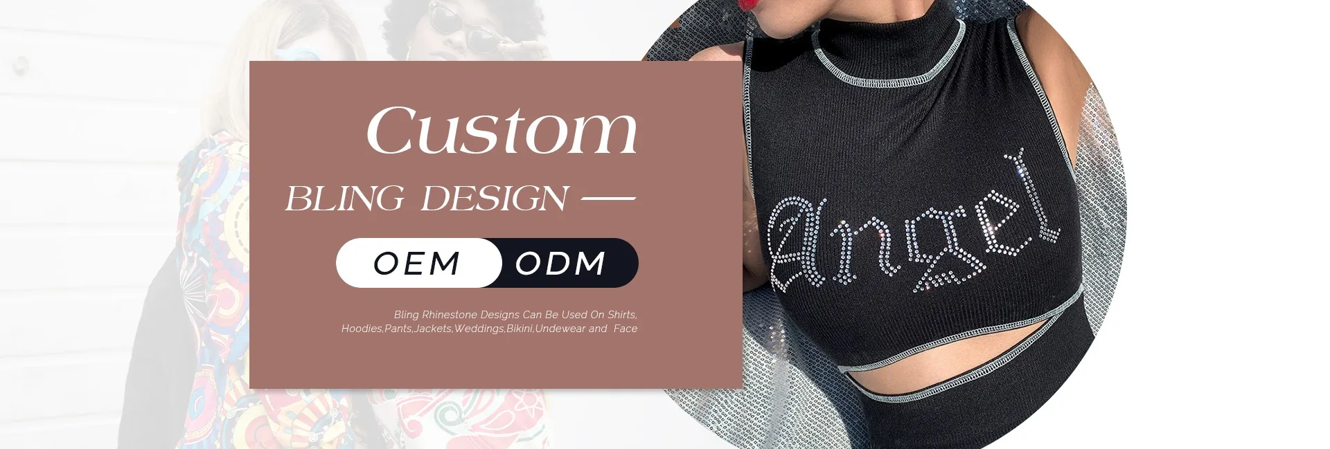 custom bedazzled hoodies