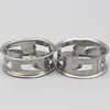 Metal random tower packing Flat Ladder ring stainless steel cascade ring
