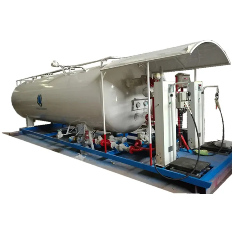 Low Price 10000l 20000liters Lpg Cooking Gas Station,5tons 15tons Lpg
