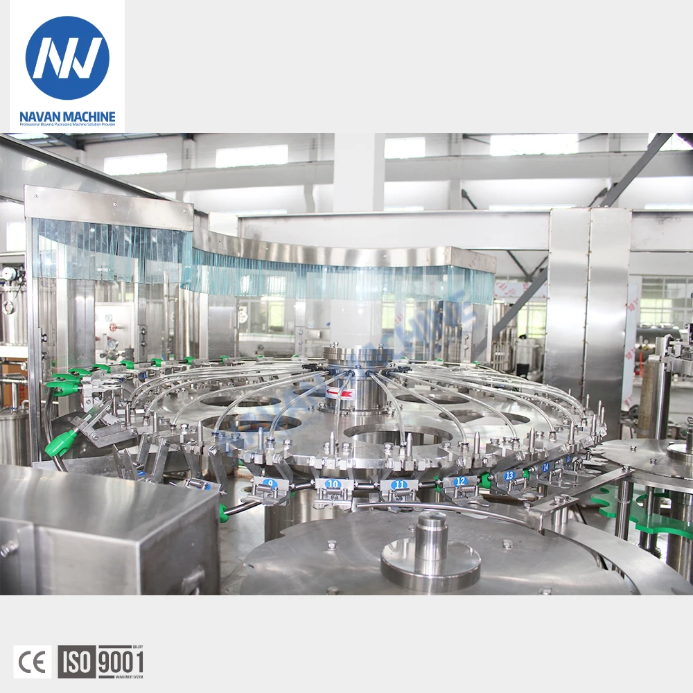 Automatic Beer Wine Alcoholic Beverage Processing Equipment Carbonated Drink Whisky Vodka Filling Machine 200ml Oil Capacity manufacture