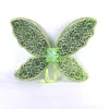 Green leopard fairy butterfly wing for kids stage performance