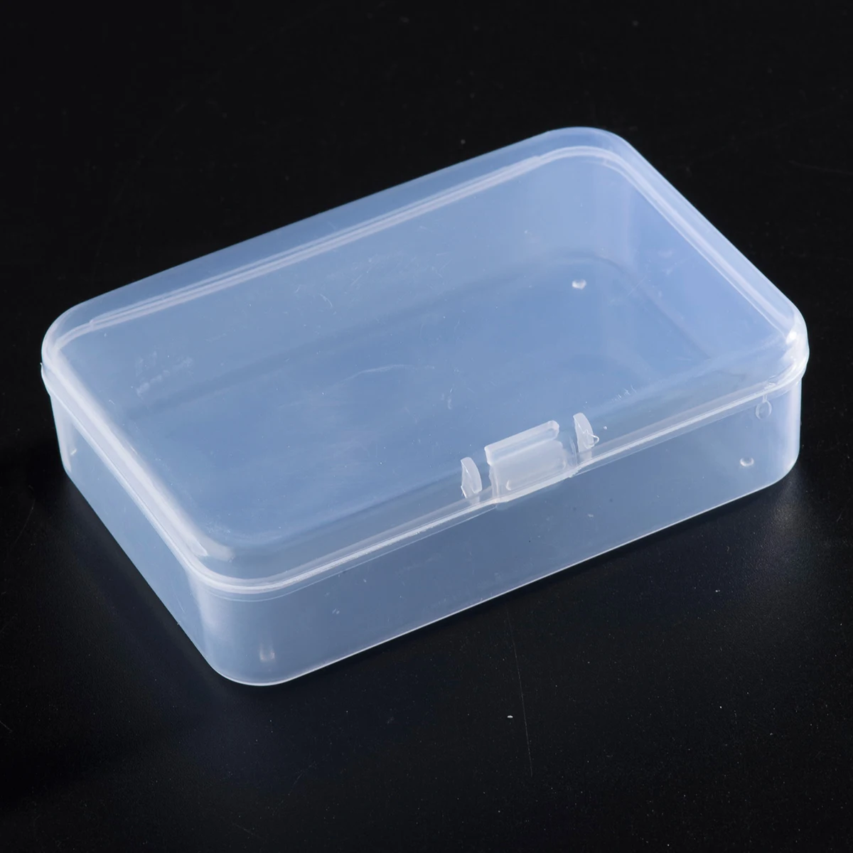 Mini Square Plastic Transparent Container Tool Box For Small Product ...