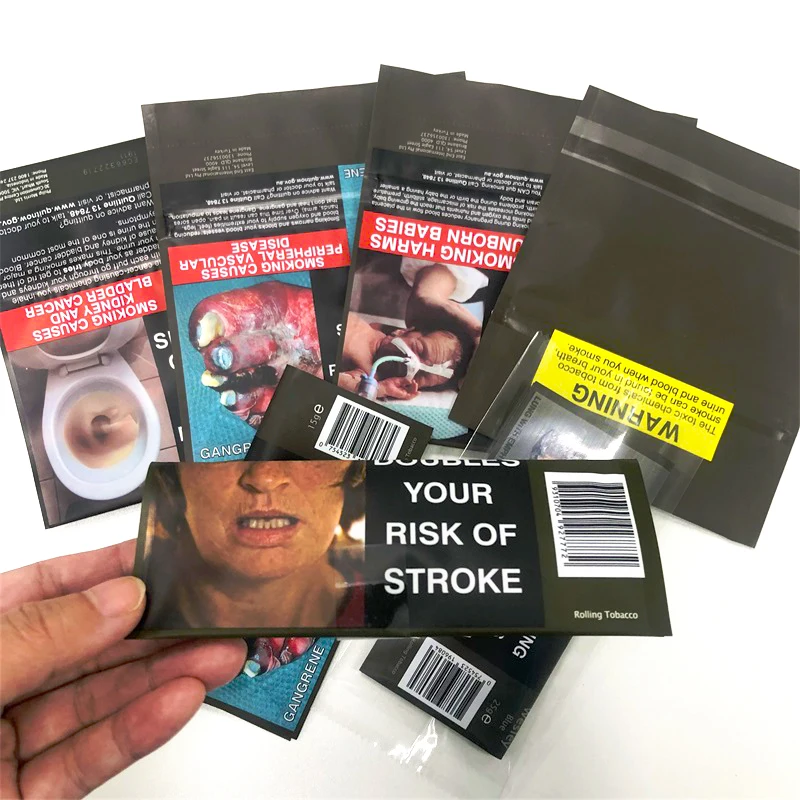 how much is a pouch of tobacco in australia 100g Printed Rolling Tobacco Pouch - Custom Smell Proof Zipper Bags for  Tobacco & Snacks