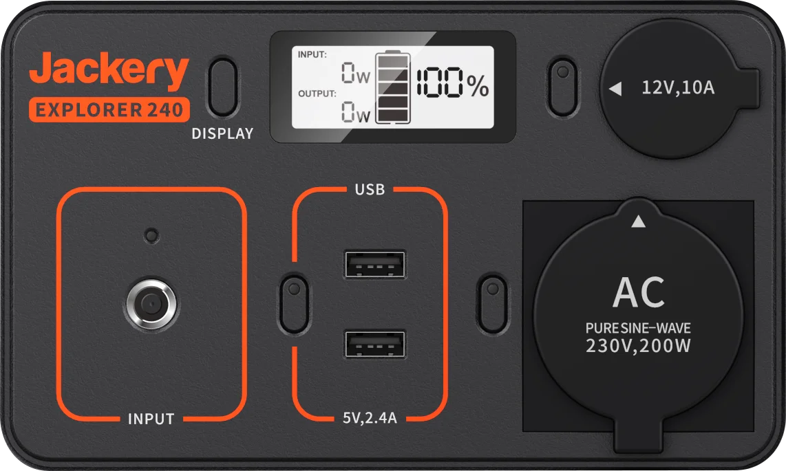 Portable Lightweight Powerstation Lifepo4 Batteries 240wh Capacity