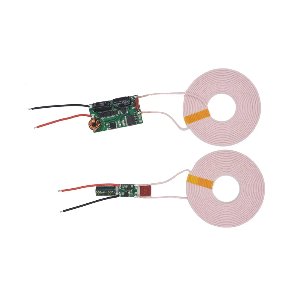 Induction Charger Module Taidacent 12V Input Wireless Charging Circuit - 5V 5.5A Magnetic ...