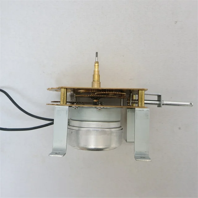 Metal Gear 220v Electric Clock Movement High Torque Clock Mechanism