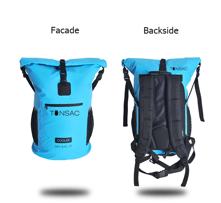 Dry Bag Cooler Durable Shoulder Straps Roll Top Insulated Cooler