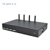 Lower Ethernet 4 Port GSM Modem Gateway Support Bulk SMS And Voice Call GOIP 4 SMS Send And Receive USSD Command GOIP 4 Sim Pool