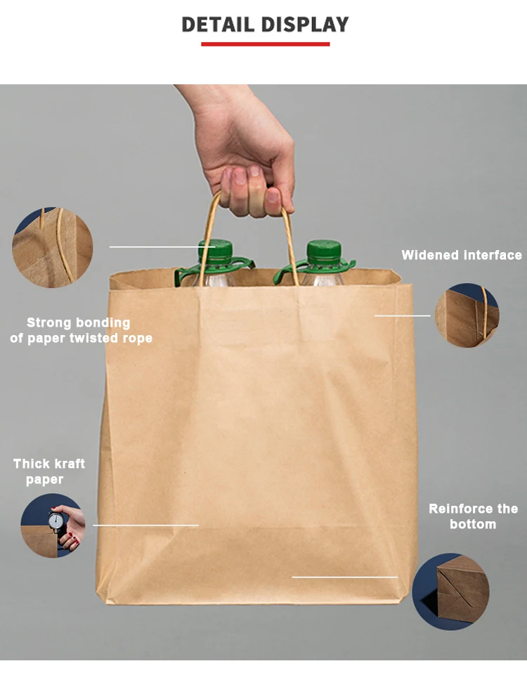 Recyclable Custom Packaging Bamboo Brown Kraft Tooth Logo Paper