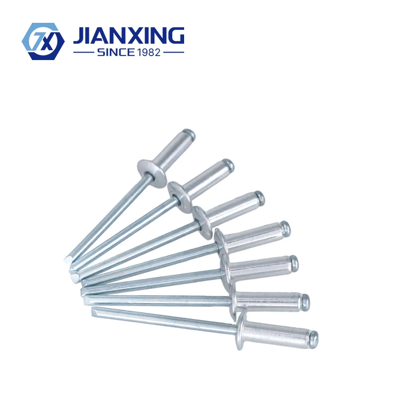 Aluminum Blind Rivet Open Type Blind Rivets Buy Aluminum Steel Flat