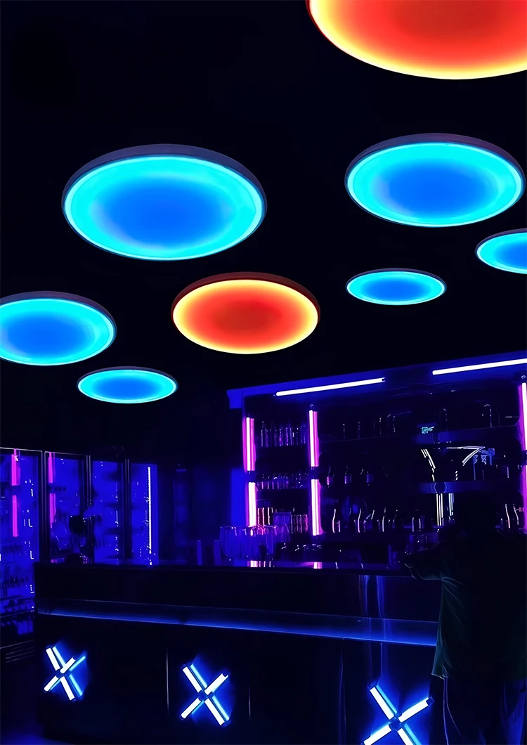 product creative gradient ambient light bars colorful music bars for taverns barbecue restaurants amusement parks pendant chandeliers-11