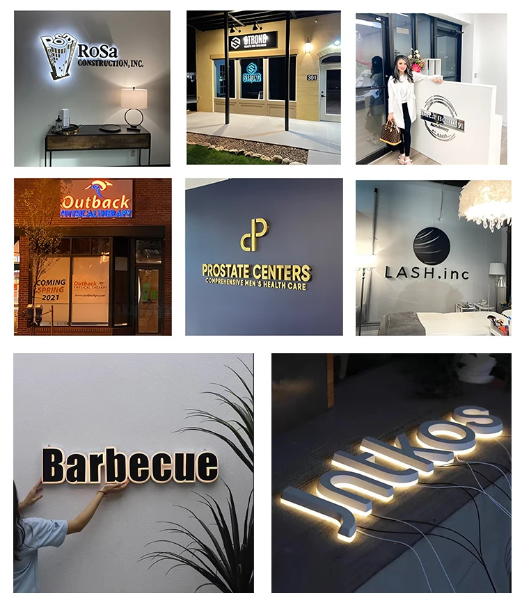 product custom made led light up art letter lights for yogurt studios  internet cafes for front desks  storefronts decorative lamp-6